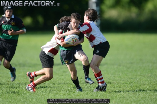 2015-05-16 Rugby Lyons Settimo Milanese U14-Rugby Monza 0720
